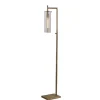 Bronze Glass Cylinder Shade Floor Lamp-Kirkland's Home Cheap