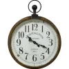 Bronze Kensington Station Pocket Wall Clock-Kirkland's Home Outlet