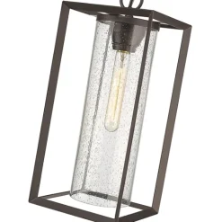 Bronze Lantern Outdoor Pendant Light-Kirkland's Home Outlet