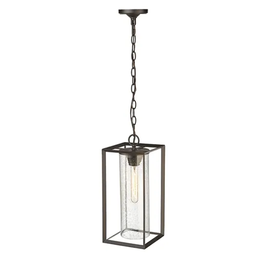 Bronze Lantern Outdoor Pendant Light-Kirkland's Home Outlet
