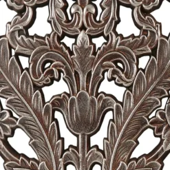Bronze Madison Park Floral Wall Plaques, Set Of 2-Kirkland's Home Clearance