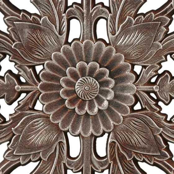 Bronze Madison Park Floral Wall Plaques, Set Of 2-Kirkland's Home Clearance