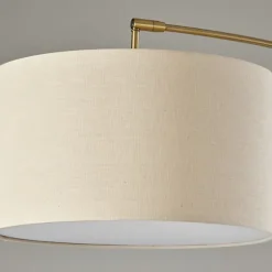 Bronze Metal Arched Oversized Shade Floor Lamp-Kirkland's Home Outlet