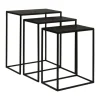 Bronze Metal Nesting Side Tables, Set Of 3-Kirkland's Home Cheap
