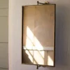 Bronze Metal Rectangle Tilting Mirror-Kirkland's Home Shop