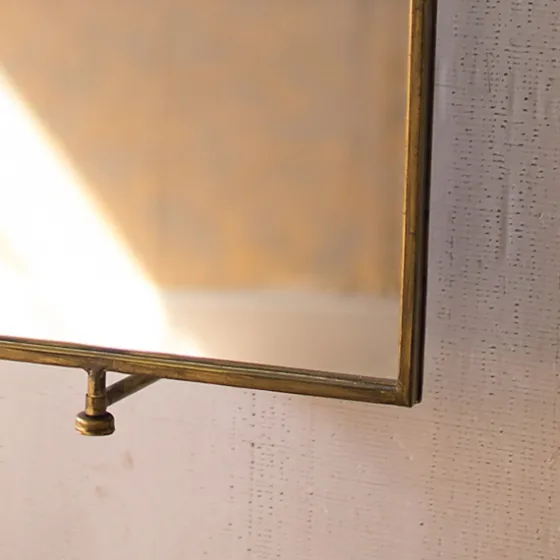 Bronze Metal Rectangle Tilting Mirror-Kirkland's Home Shop