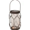 Bronze Metal Solar Mason Jar Lantern-Kirkland's Home Hot