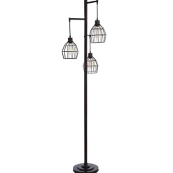 Bronze Metal 3-Tier Floor Lamp-Kirkland's Home New