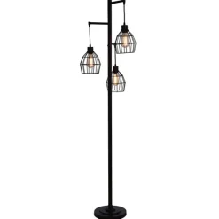 Bronze Metal 3-Tier Floor Lamp-Kirkland's Home New
