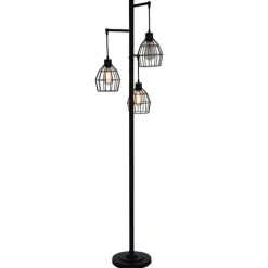Bronze Metal 3-Tier Floor Lamp-Kirkland's Home New