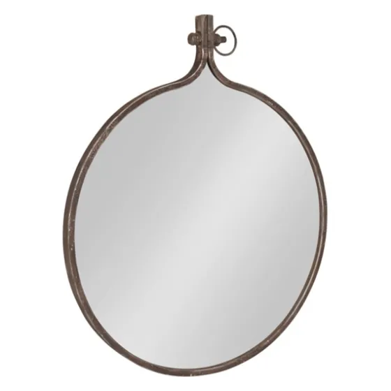 Bronze Metal Yitro Wall Mirror-Kirkland's Home Fashion
