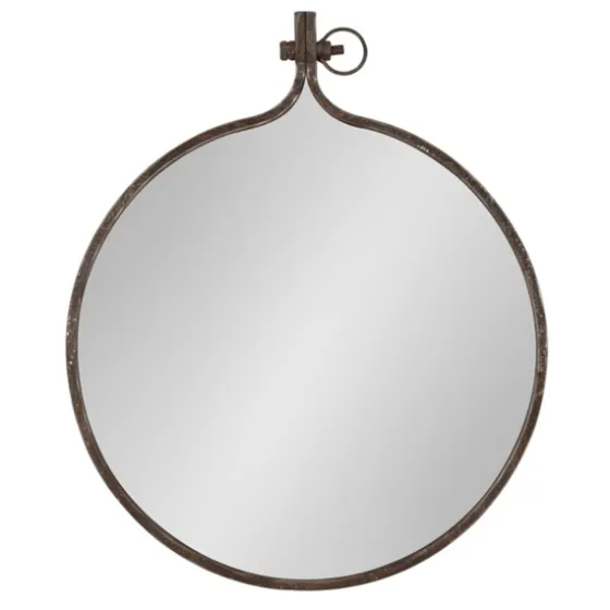 Bronze Metal Yitro Wall Mirror-Kirkland's Home Fashion
