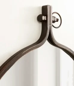 Bronze Metal Yitro Wall Mirror-Kirkland's Home Fashion