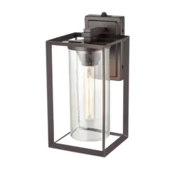 Bronze Open Seeded Glass Outdoor Sconce-Kirkland's Home New