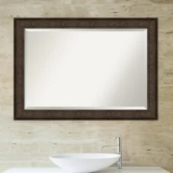 Bronze Panel Frame Beveled Mirror-Kirkland's Home Hot