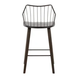 Bronze Poplar Wood Counter Stool-Kirkland's Home Flash Sale