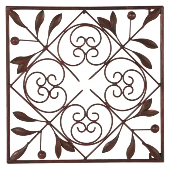 Bronze Scrollwork 4-Pc. Panel Wall Art-Kirkland's Home Outlet