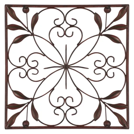 Bronze Scrollwork 4-Pc. Panel Wall Art-Kirkland's Home Outlet