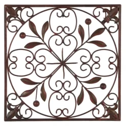 Bronze Scrollwork 4-Pc. Panel Wall Art-Kirkland's Home Outlet
