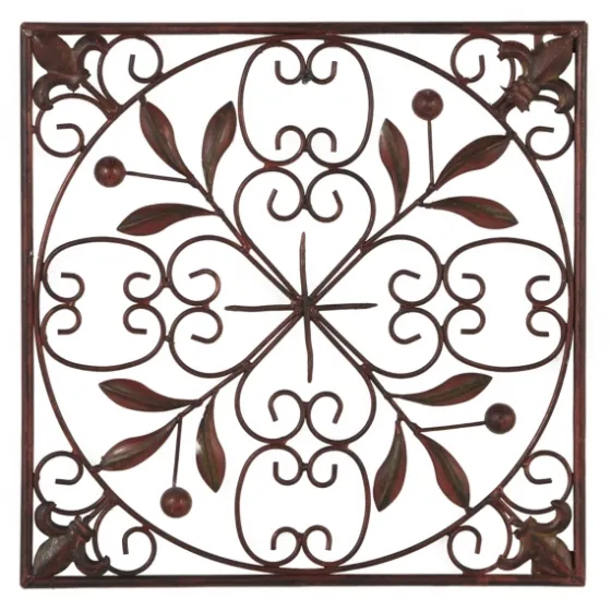 Bronze Scrollwork 4-Pc. Panel Wall Art-Kirkland's Home Outlet