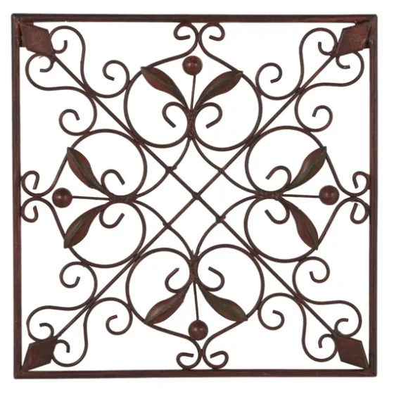 Bronze Scrollwork 4-Pc. Panel Wall Art-Kirkland's Home Outlet