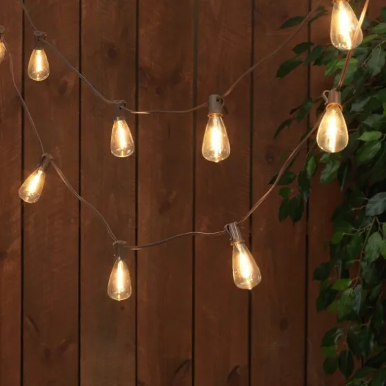 Bronze Shine Solar String Light-Kirkland's Home Store