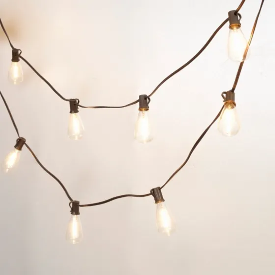 Bronze Shine Solar String Light-Kirkland's Home Store
