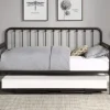 Bronze Spindleback Metal Trundle Day Bed-Kirkland's Home Sale