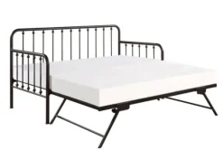 Bronze Spindleback Metal Trundle Day Bed-Kirkland's Home Sale