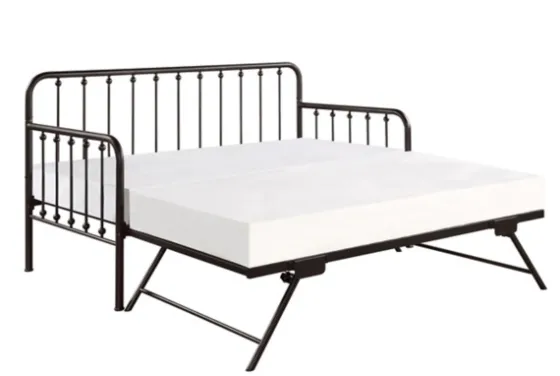 Bronze Spindleback Metal Trundle Day Bed-Kirkland's Home Sale