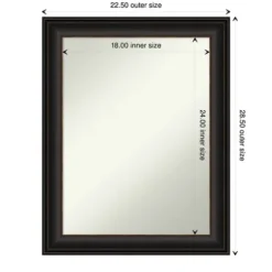 Bronze Trio Oil Rubbed Decorative Framed Mirror-Kirkland's Home Online