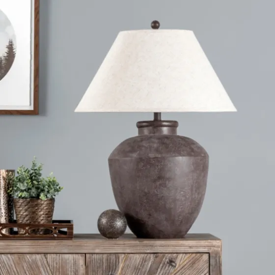 Bronze Urn Resin Table Lamp-Kirkland's Home Sale