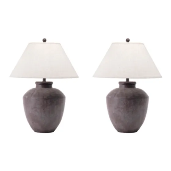 Bronze Urn Resin Table Lamp-Kirkland's Home Sale