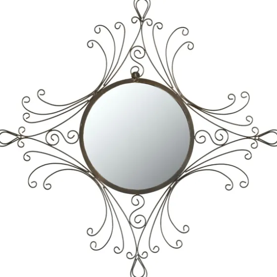 Bronze Victorian Curved Frame Mirror-Kirkland's Home Cheap