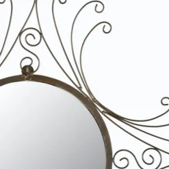 Bronze Victorian Curved Frame Mirror-Kirkland's Home Cheap