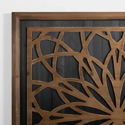 Brown And Black Medallion Wood Wall Plaque-Kirkland's Home New