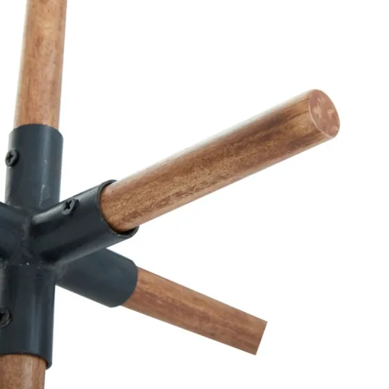 Brown And Black Wood Abstract Sculptures, Set Of 2-Kirkland's Home Cheap