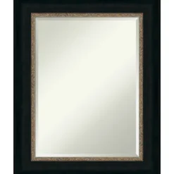 Brown And Bronze Scalloped Edge Frame Mirror-Kirkland's Home Online
