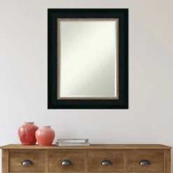 Brown And Bronze Scalloped Edge Frame Mirror-Kirkland's Home Online