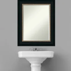 Brown And Bronze Scalloped Edge Frame Mirror-Kirkland's Home Online