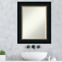 Brown And Bronze Scalloped Edge Frame Mirror-Kirkland's Home Online