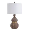 Brown And Gold Gourd Table Lamp-Kirkland's Home Discount