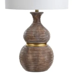 Brown And Gold Gourd Table Lamp-Kirkland's Home Discount