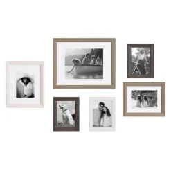 Brown And Gray 6-Pc. Gallery Wall Frame Set-Kirkland's Home Clearance