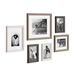 Brown And Gray 6-Pc. Gallery Wall Frame Set-Kirkland's Home Clearance