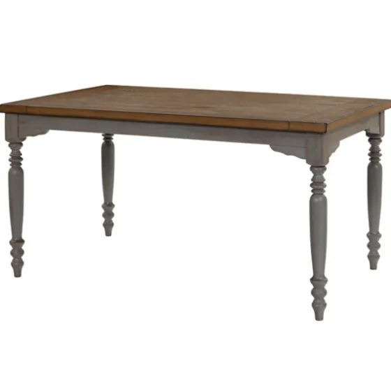 Brown And Gray Traditional Wood Dining Table-Kirkland's Home Hot