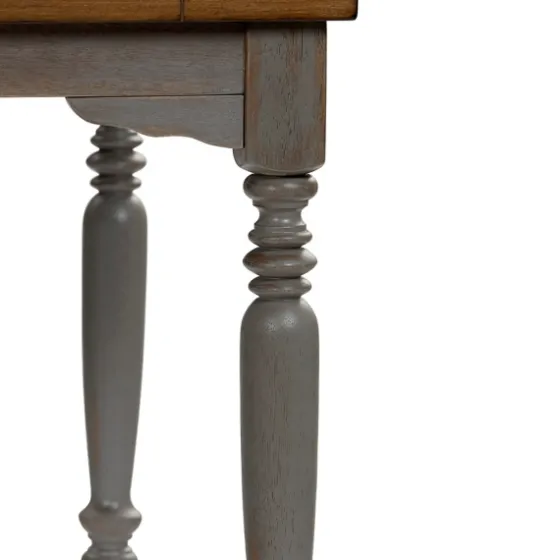 Brown And Gray Traditional Wood Dining Table-Kirkland's Home Hot