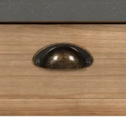 Brown And Gray Wood 2-Drawer Console Table-Kirkland's Home Outlet