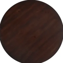 Brown And White Round Wooden Dining Table-Kirkland's Home Shop