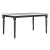 Brown And White Traditional Dining Table-Kirkland's Home Cheap